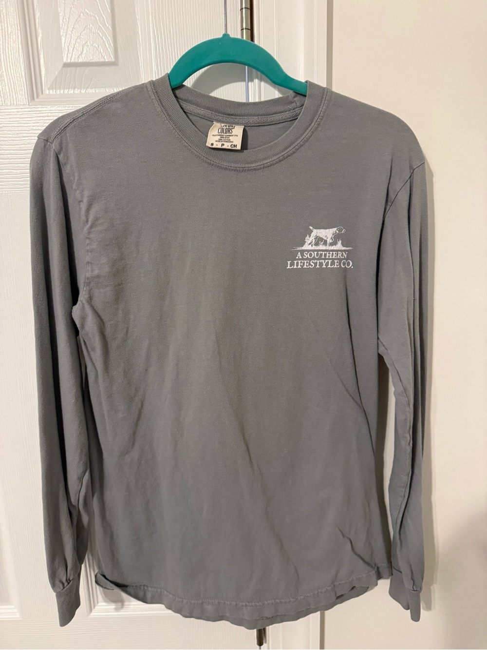 Southern lifestyle Men's Long Sleeve Tee — Gray